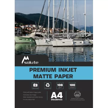 Papel mate de inyección de tinta